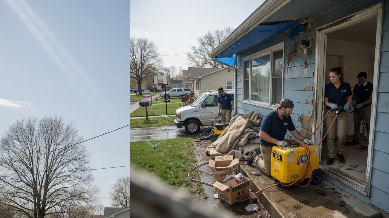Basement Flood Cleanup in Waveland, IN near me